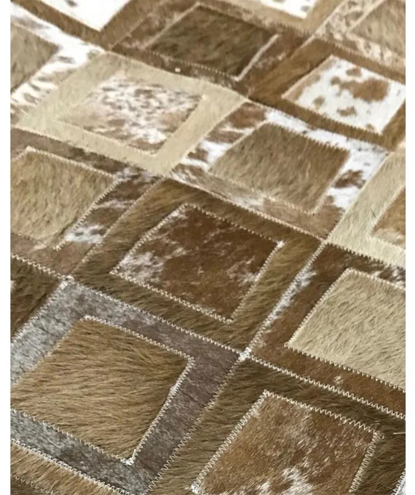 Tapete de Couro Natural Anne - 100cm x 150cm