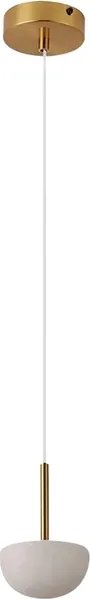 Pendente Led Dourado E Branco 3w 2700k Cora