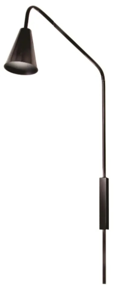 Arandela Choice Articulada 52X12X95Cm 1Xe27 - Old Artisan Ar-5560 (PRETO)