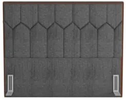 Cabeceira Cama Box Casal 140cm Órion Z37 Linho Cinza - Mpozenato