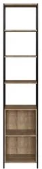 Quarto Modulado Completo 4 Módulos Estilo Industrial Steel Quadra Verm