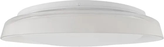 Plafon Led De Sobrepor Metal Branco 30w 6000k Glacial