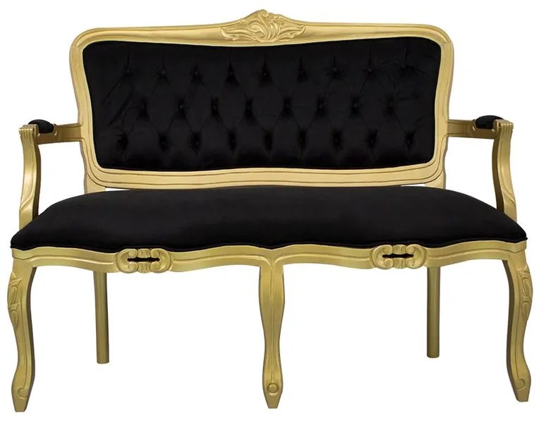 Sofá Namoradeira Luis Xv - Wood Prime 261500 Liso