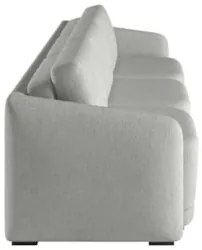 Sofá Cama Casal para Sala 306cm Polska Z08 Linho Cinza - Mpozenato