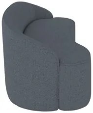 Sofá 2 Lugares para Sala de Estar Living 150cm Theo D06 Linho Mescla C