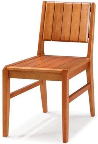 Cadeira Salvador Verniz Jatoba Encosto Ripado 43cm - 40725 Sun House