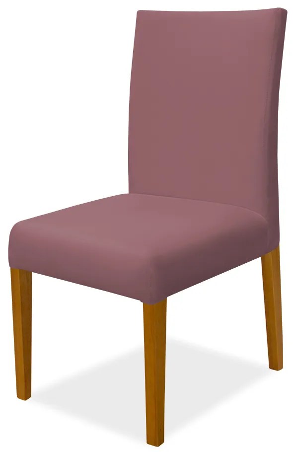Cadeira de Jantar Milan Veludo Rose