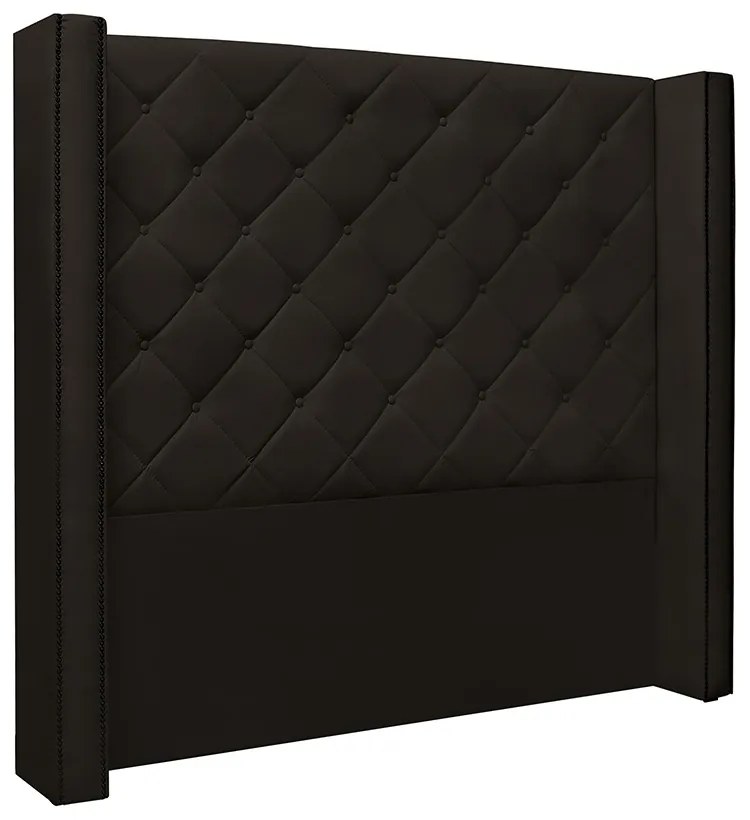 Cabeceira Vicenza Para Cama Box Casal 140 cm Corino - D'Rossi - Marrom