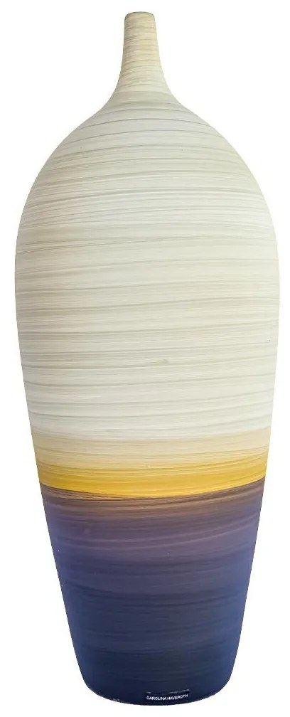 Vaso Garrafa G decorativo de cerâmica - Salar Fosco Kleiner