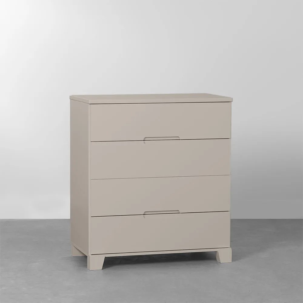 Cômoda Luna 4 Gavetas - Areia