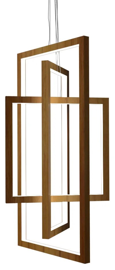 Pendente Accord Frame - 100 cm x 50 cm x 50 cm