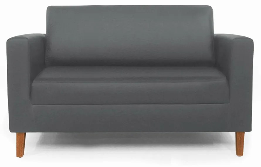 Namoradeira Decorativa Gabriela Suede Cinza
