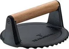 Prensador para Hambúrguer Tramontina Fargo Ferro Fundido Pre-seasoned 17 cm