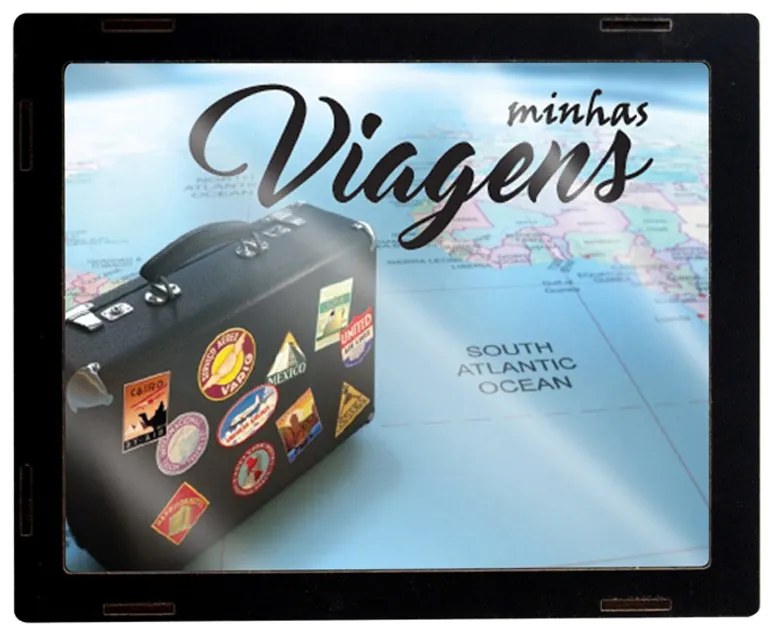 Quadro e Cofre Viagens C03 - D'Rossi