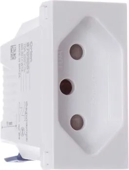 M&amp;#xF3;dulo Tomada Branco 10a 5x3cm Orion