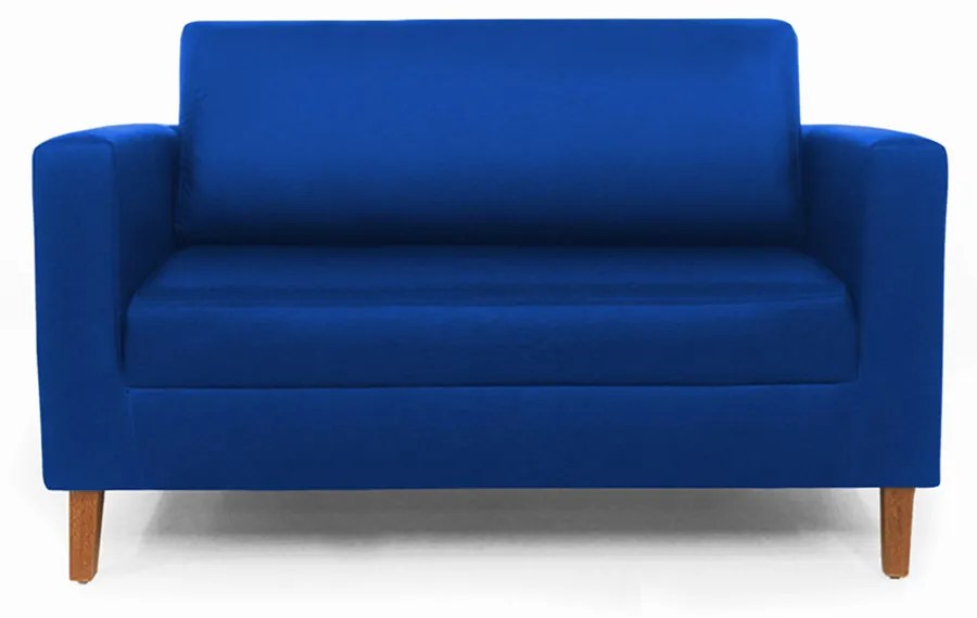 Conjunto Namoradeira + 2 Poltrona Gabriela Courino Azul Royal