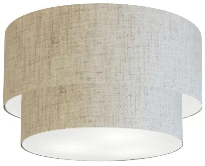 Plafon Para Banheiro Cilíndrico SB-3045 Cúpula Cor Rústico Bege