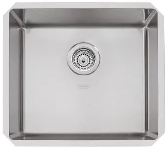 Cuba de Embutir Quadrum 45U Tramontina 45x40x20cm Aço Inox Acetinado Outlet