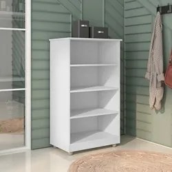 Armário Multiuso Organizador Rosana 2 Portas Branco - AJL Móveis