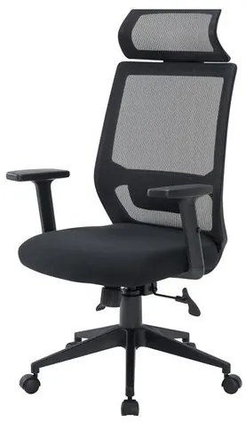 Cadeira Genebra Presidente Preta Regulável 126cm - 58460 Sun House