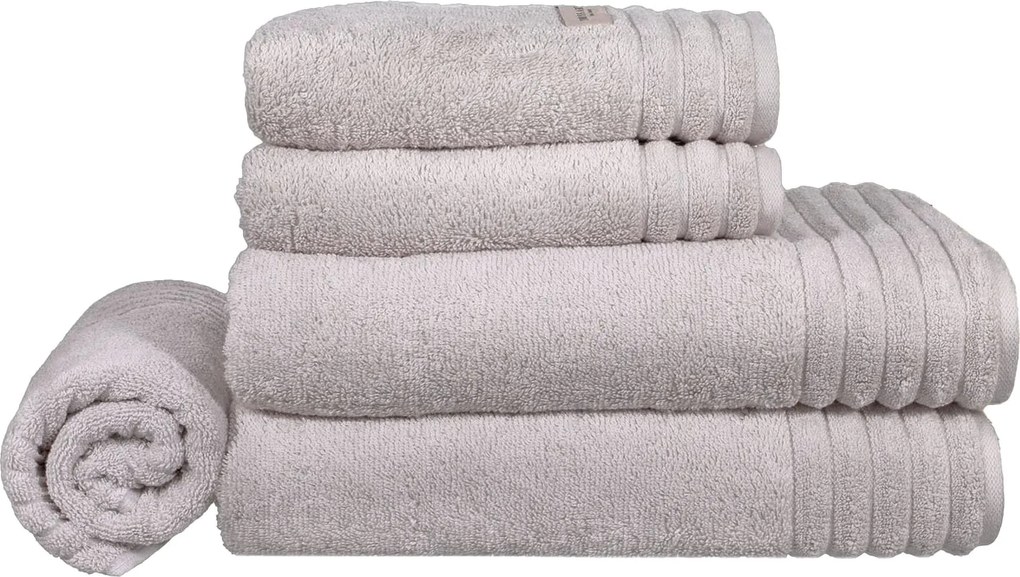 Kit Toalhas de Banho 05 Pçs Trussardi 100% Algodão Imperiale - Gelo  Gelo