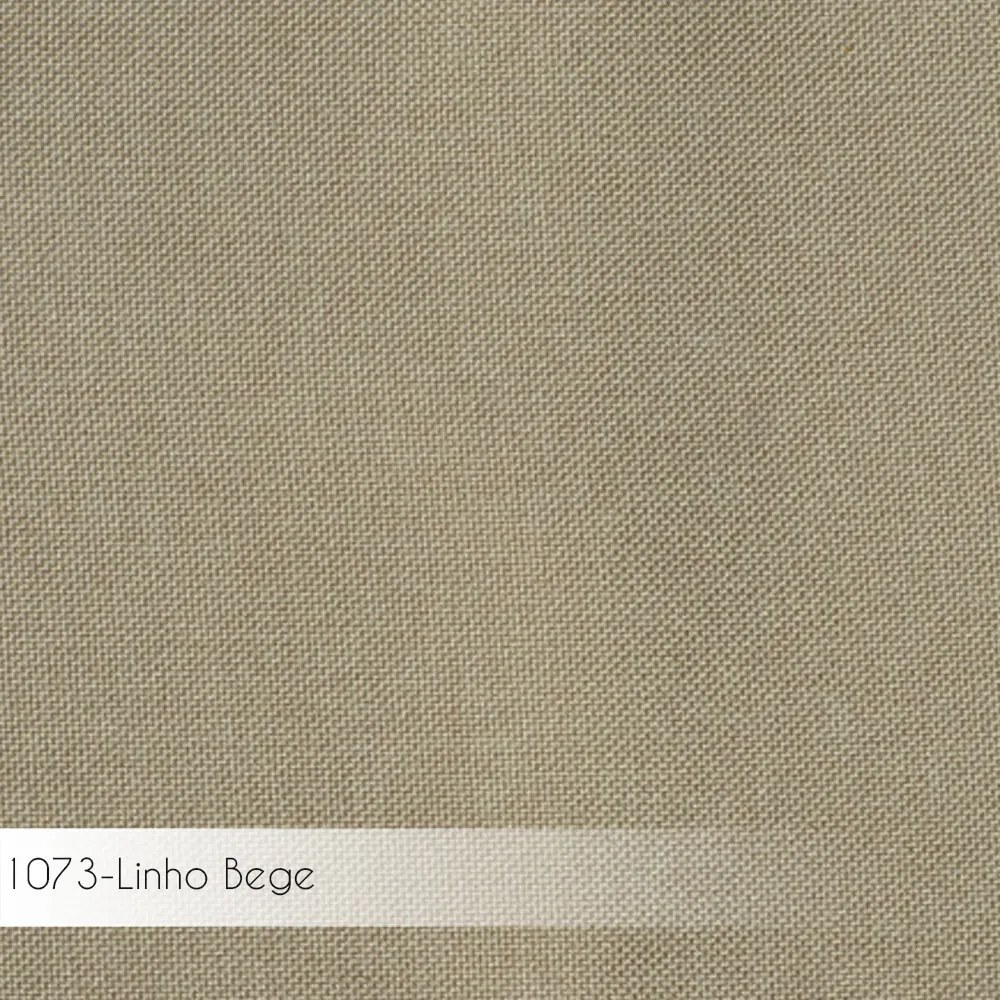 Kit 2 Cadeiras Decorativa Sala de Jantar Sidnei Linho Bege G17 - Gran Belo