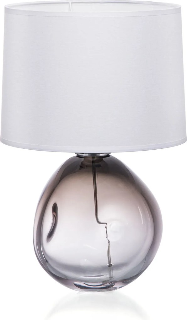 Abajur Murano Forma Orgânica - Ônix  Ônix