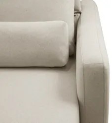 Sofá Retrátil Reclinável 210cm Sinna F05 Linho Bege - Mpozenato