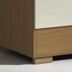 Guarda Roupa Casal 180cm 10 Portas Deno Atacama/Areia A15 - Mpozenato