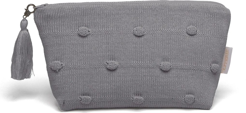 Necessaire Literie Tricot M - Gris  Gris