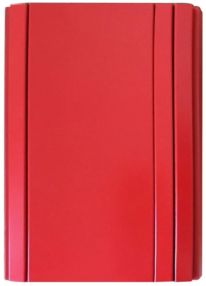 Kit 02 Bandeja Esteira para Braço de Sofá Porta Copo Reto 5x40 cm - D'Rossi - Vermelho