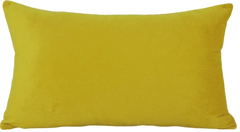 Capa Almofada Suede Amarelo 30x50cm - LISO