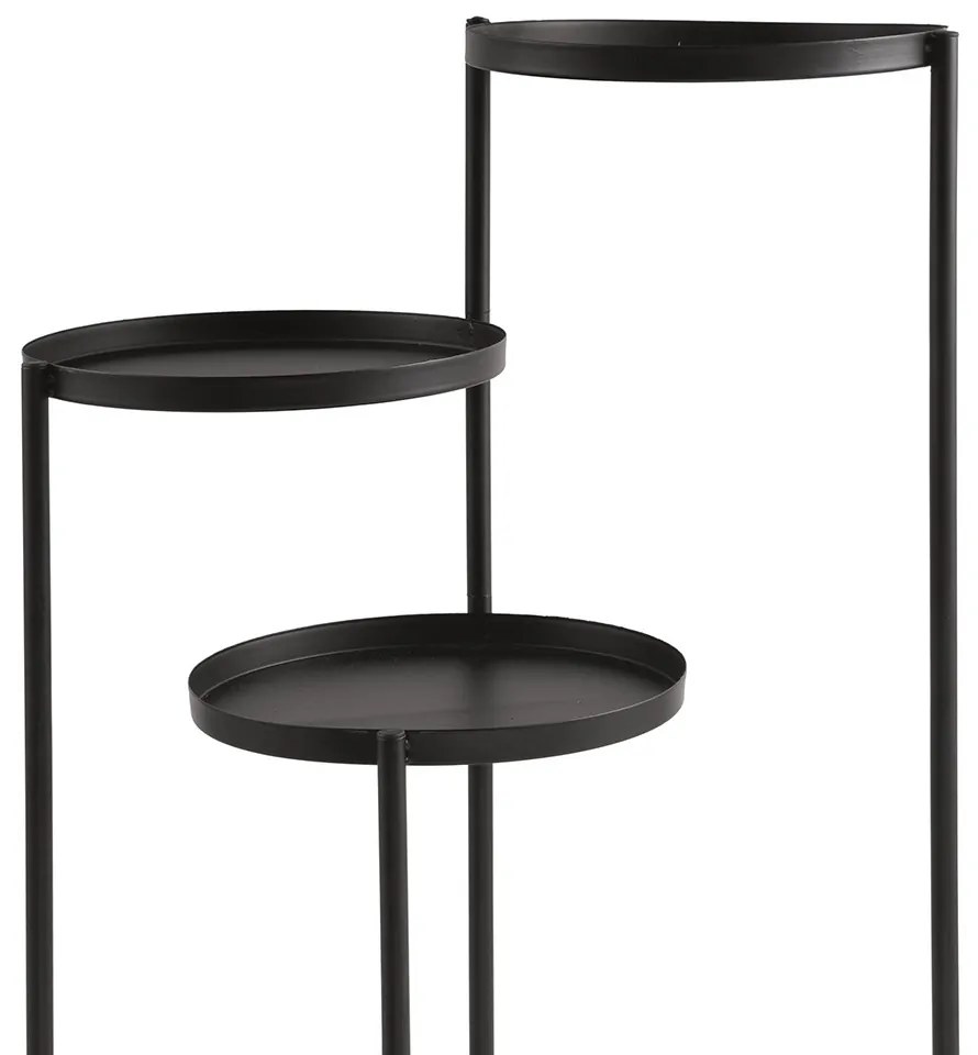 Mesa de Apoio Preto 76x52 cm - D'Rossi