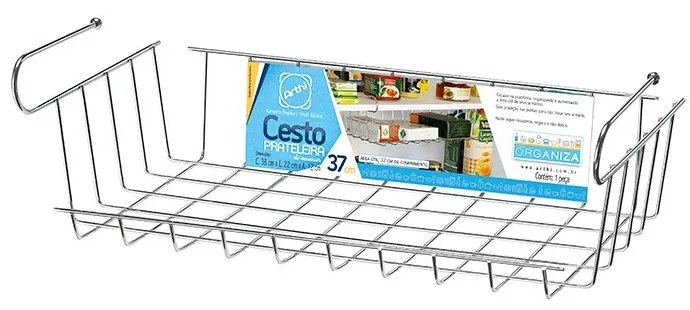 Cesto Prateleira De Encaixar 37 Cm