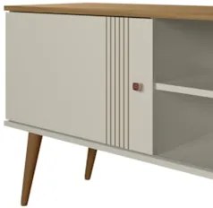 Rack Bancada Para TV 55 Pol 136cm Romeo Off/Nature Z49 - Mpozenato