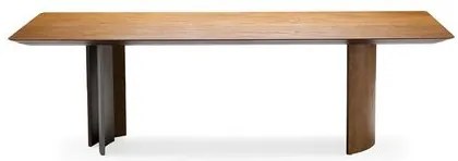 Mesa de Jantar Daisy Carvalho Amêndoa 220cm - 77306 Sun House