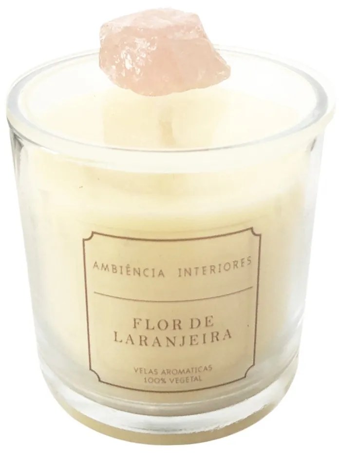 Vela Flor de laranjeira  - Jade Rosa  Jade Rosa