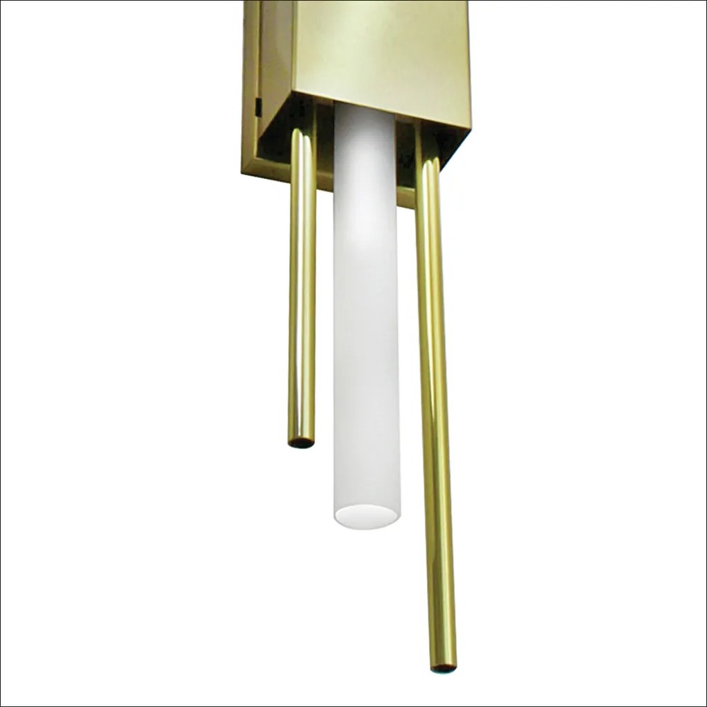 Arandela Flash 64X10,5X6,5Cm Metal Alumínio 02Xg9 - Old Artisan Ar-577... (ONIX)