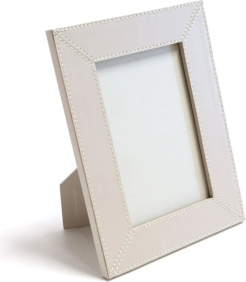 Porta Retrato Sottile Casa em Couro PU - Gelo  Gelo