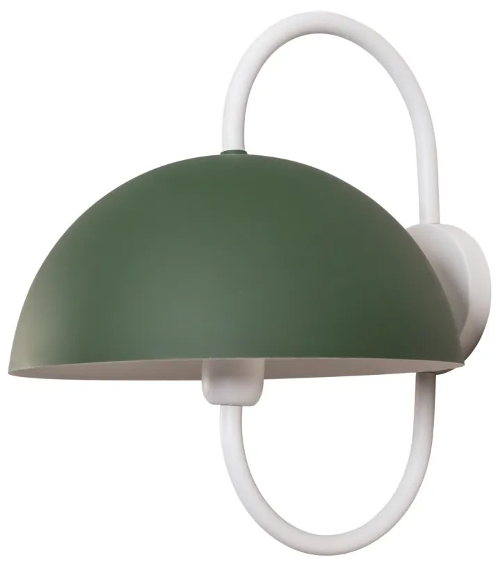 Arandela Iglu 31,5X35,8X39Cm 1Xe27 Alumínio - Usina 25040/40 (FN-F - Fendi Fosco, FN-F - Fendi Fosco, Igual Cúpula Externa)