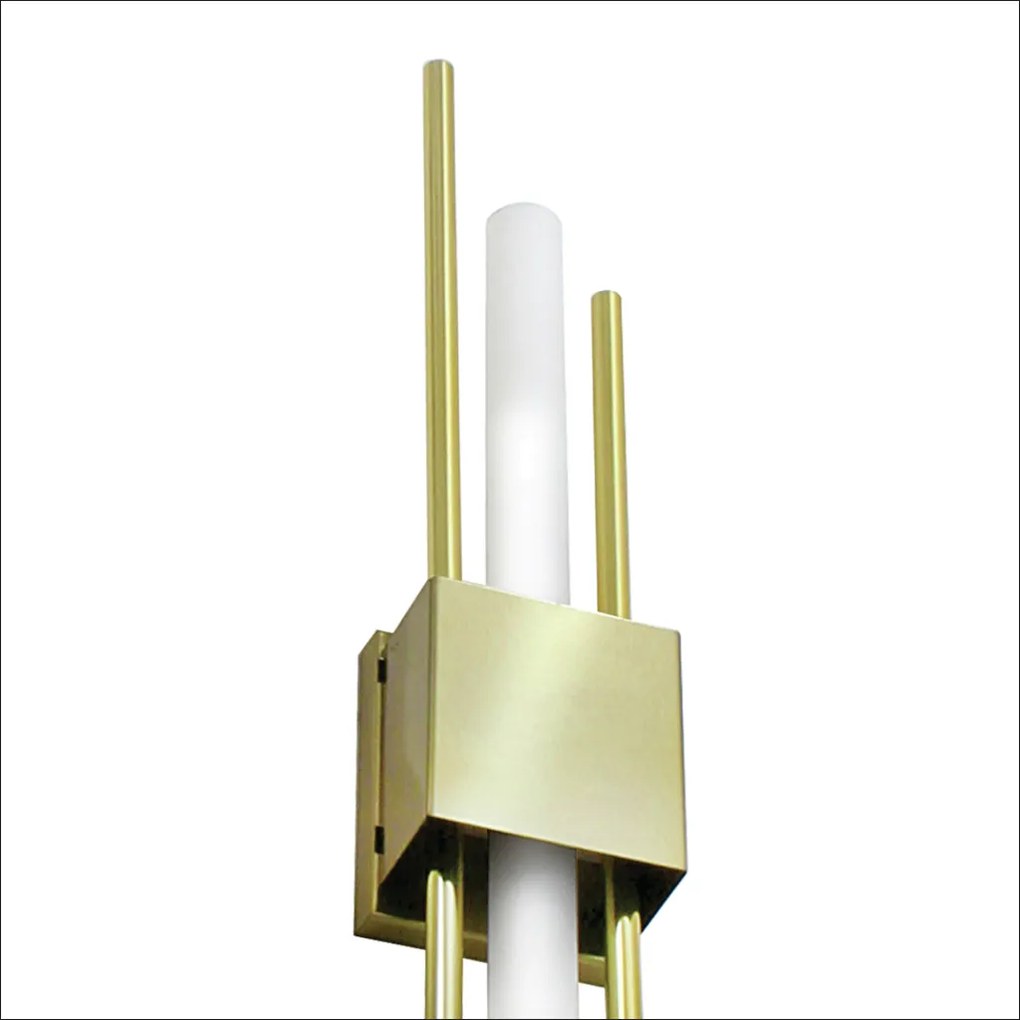 Arandela Flash 64X10,5X6,5Cm Metal Alumínio 02Xg9 - Old Artisan Ar-577... (ONIX)