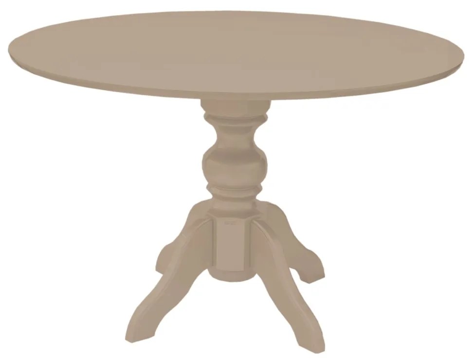 Mesa de Jantar Redonda Slim Munique - Fendi Nouveau  Kleiner