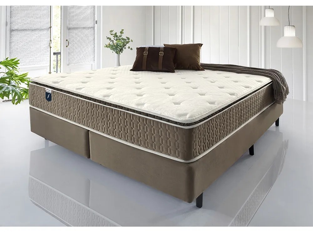 Cama Box Somiê Colchão Confort