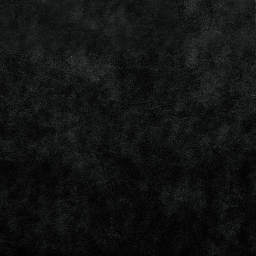 Puff Costela Courissimo Preto Base Metal D'Rossi