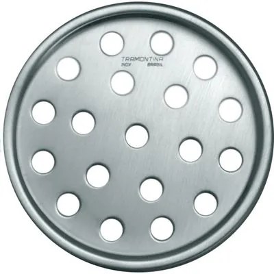 Ralo Redondo Tramontina em Aço Inox 15 cm