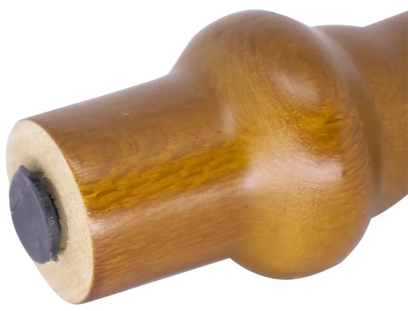 Pé Torneado Veneza Castanho 28 cm - D'Rossi