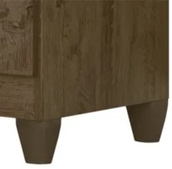 Armário Multiuso Lavanderia 55cm 2 Portas Staxx Castanho Wood Z17 - Mp