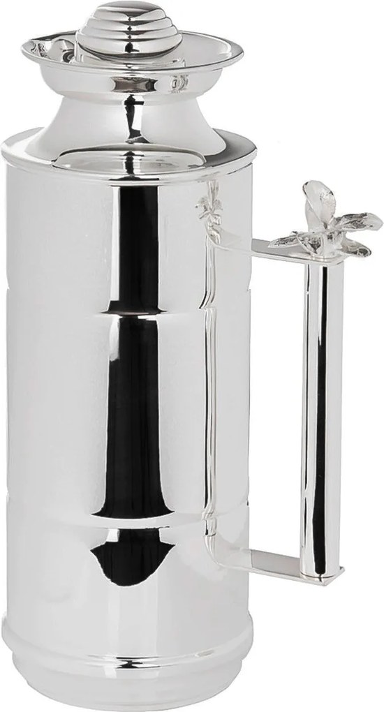 Garrafa Térmica Orquídea em Prata - 500 ml 500 ml