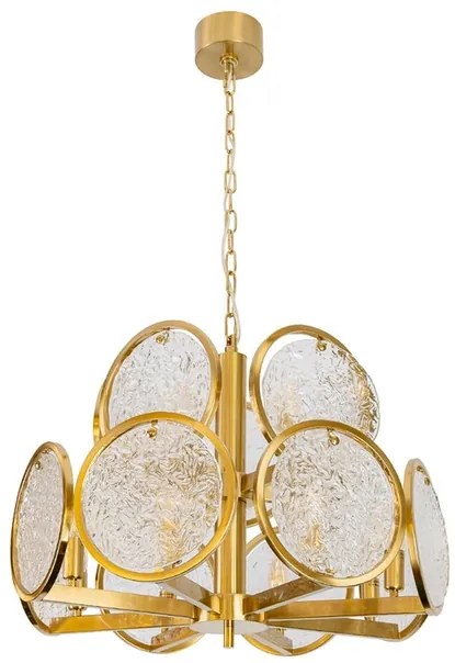 Pendente Metal Cristal Bronze