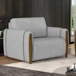 Kit 2 Poltronas Decorativas para Sala de Estar 98cm Amaranto Z32 Velud